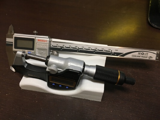 Desktop Caliper Micrometer Stand | 3d print model