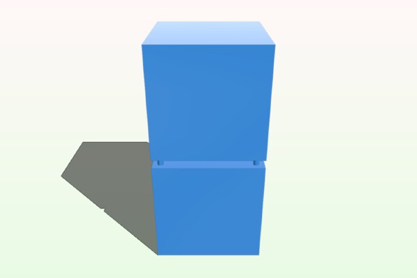 Preassembled Ball Jointed Cubes | 3d print model