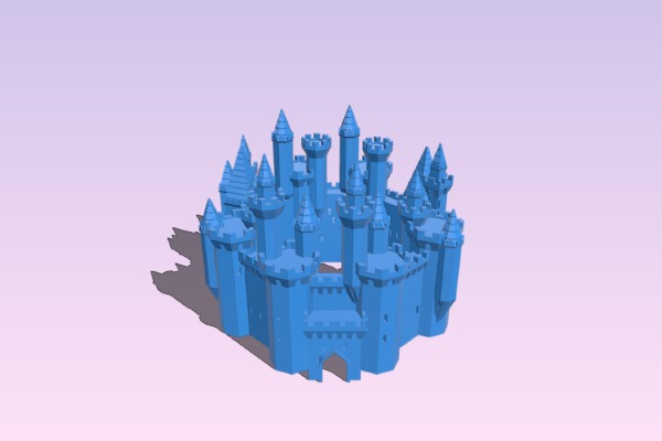 MacDonnalds Clan Castle | 3d print model