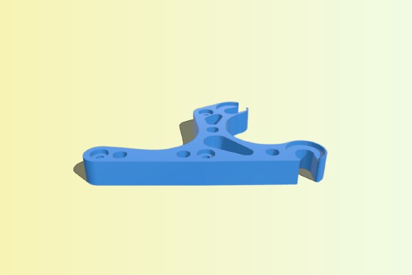 Nema 23 Y axis motor holder | 3d print model