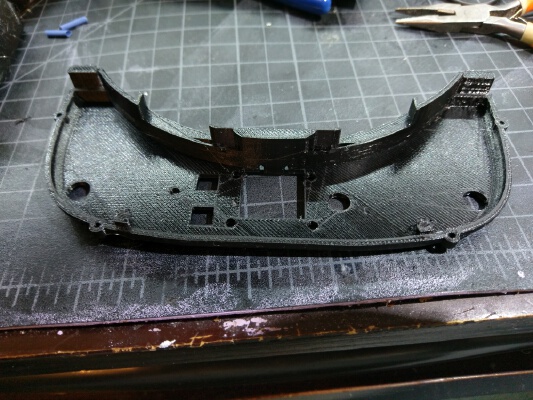 Eachine EV100 FPV Goggle shell replacement | 3d print model