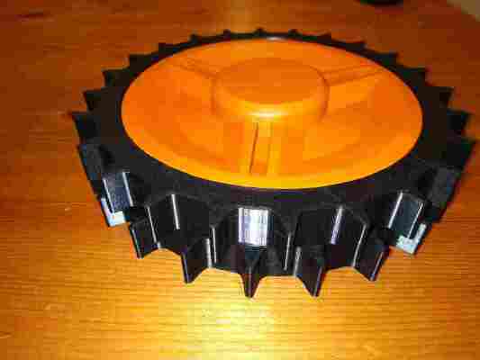 Landroid-S 2017 Wheelrepair, new Tires | 3d print model