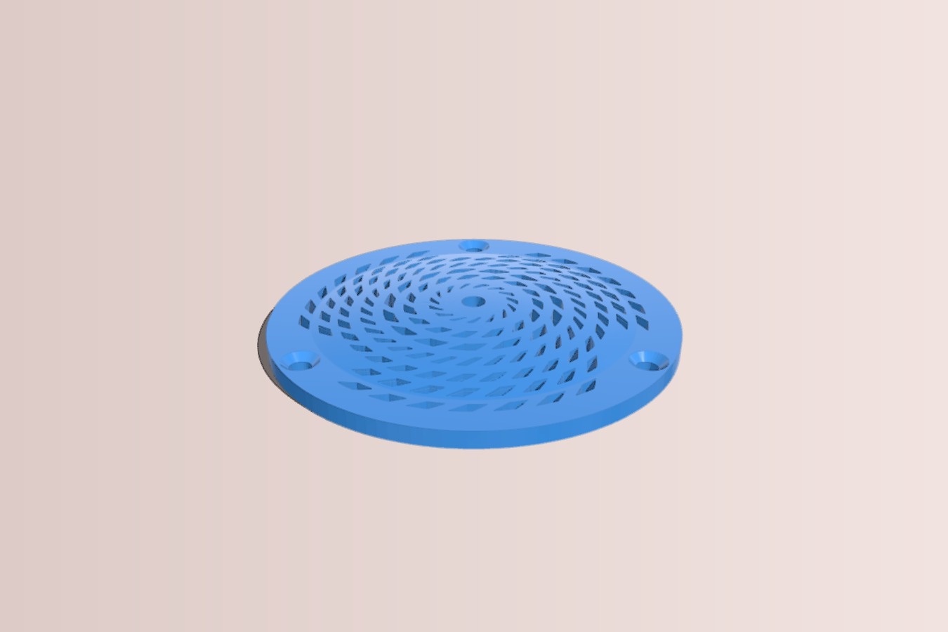 Hair trap drain for stall shower in 1960's home with "Funky" custom hole pattern