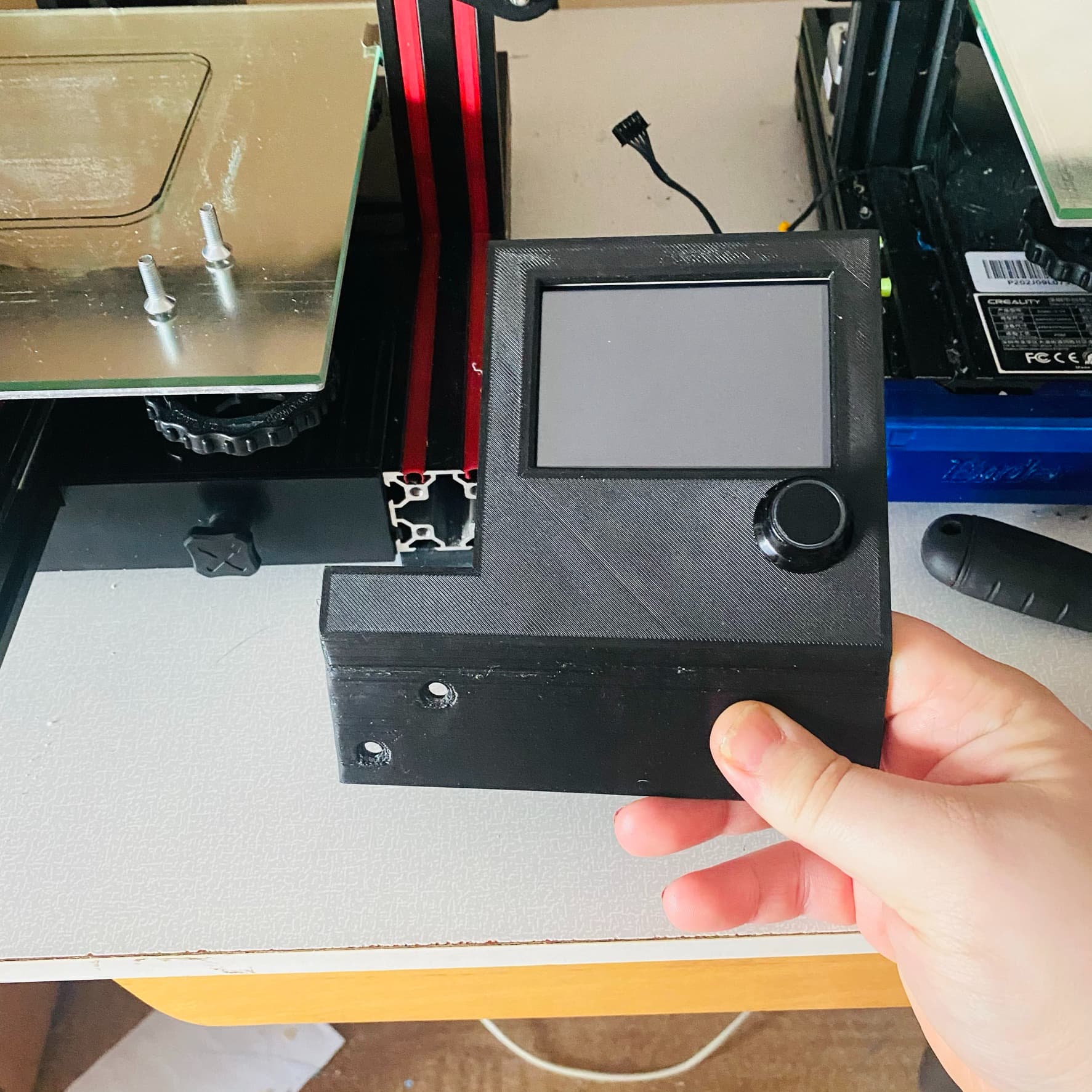 Holder TFT35 V3 reinforced for Ender 3 _ Ender 3 pro