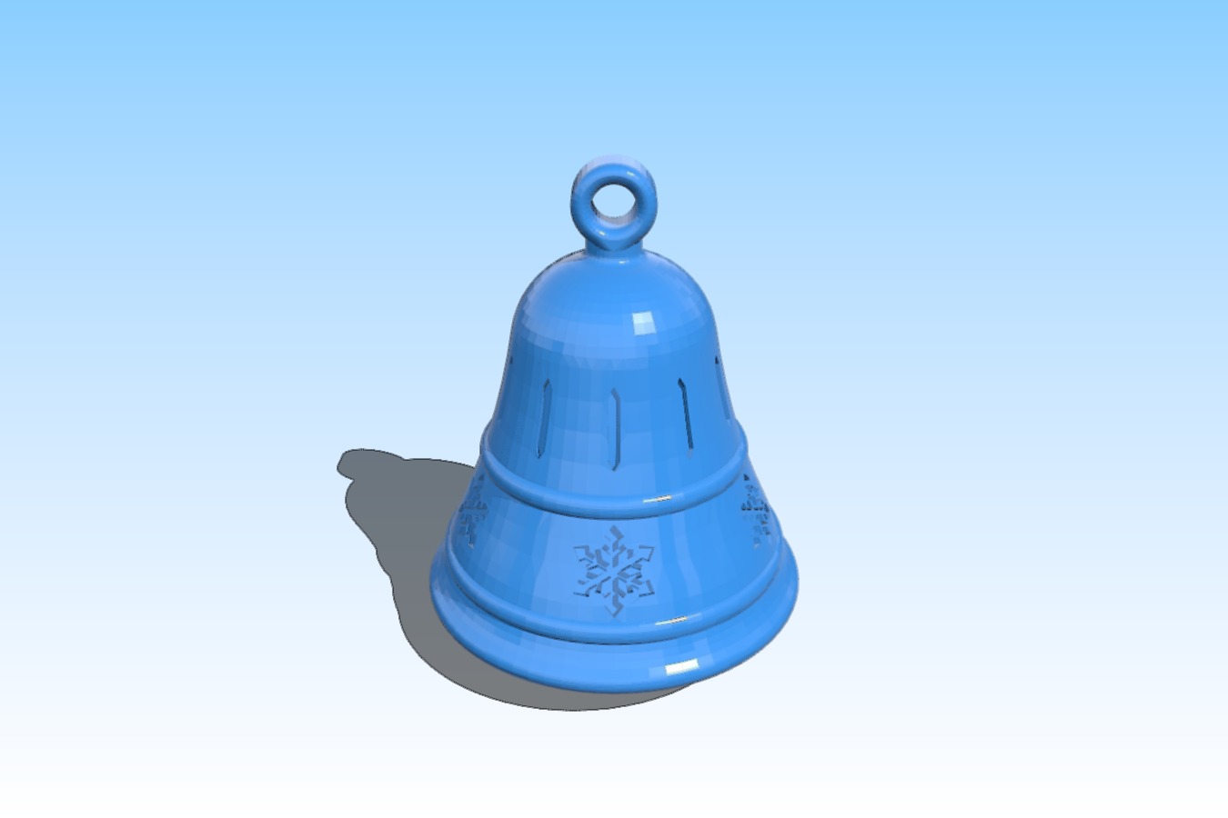 Christmas bell ornament – with hidden compartment