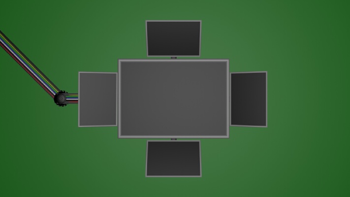 drop down screen footage (green screen) | 3d print model