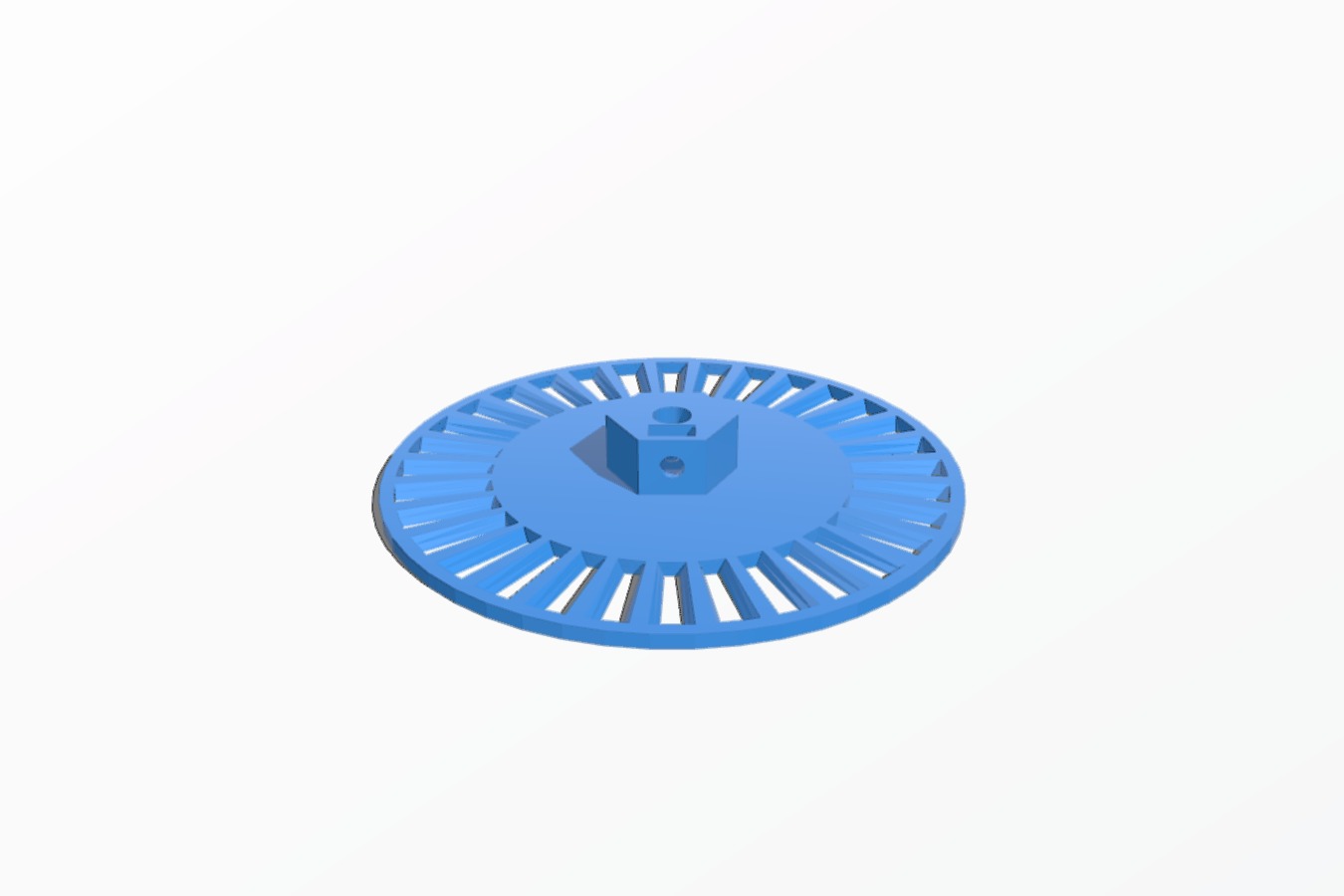slotted wheel