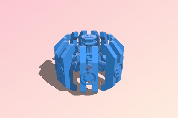 Eclipse Galactic Centre | 3d print model
