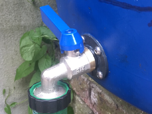 3_4" faucet mount for rain catchment | 3d print model