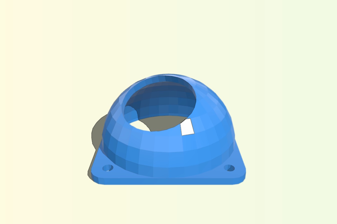 High Flow Fan Shroud for Printrbot Simple Metal