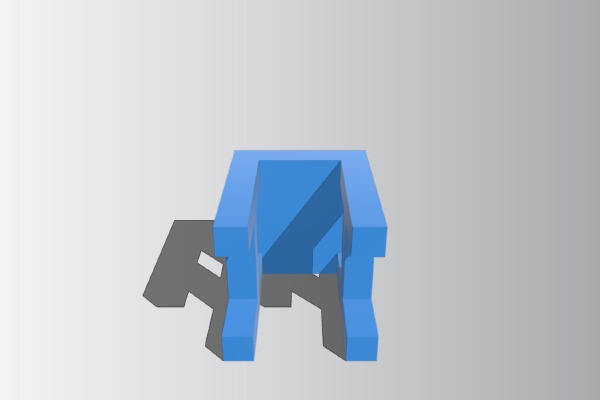 Miniature chair | 3d print model