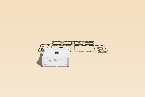 Stacking Pi Case 3 | 3d print model
