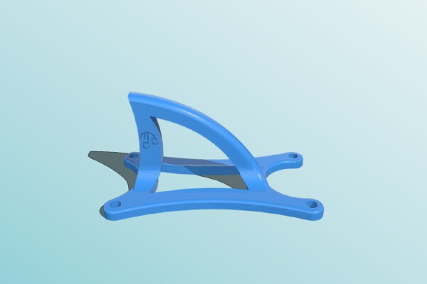 CherryCraft Stamina Shark Fin | 3d print model