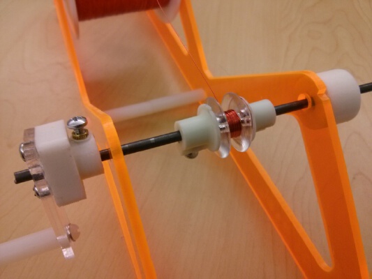 Magnet Wire Coil Winding Jig | 3d print model