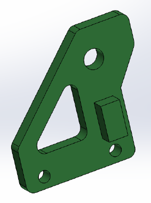 Extrusion Endstop Holder | 3d print model