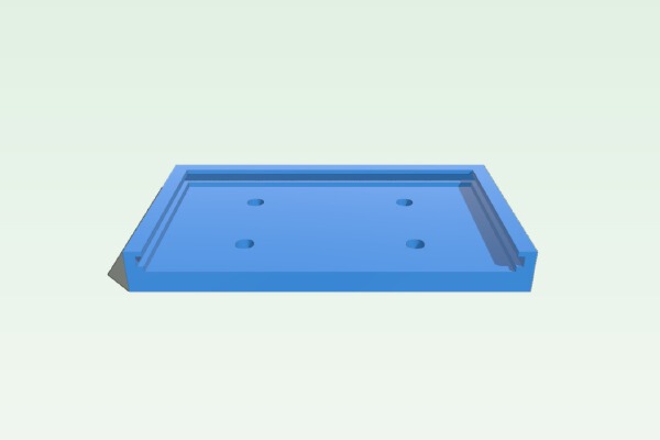 Under Desk Trash Can | 3d print model