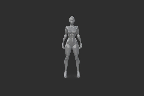 female body 3d model | 3d print model