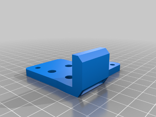 Hypercube Direct Drive Mount | 3d print model