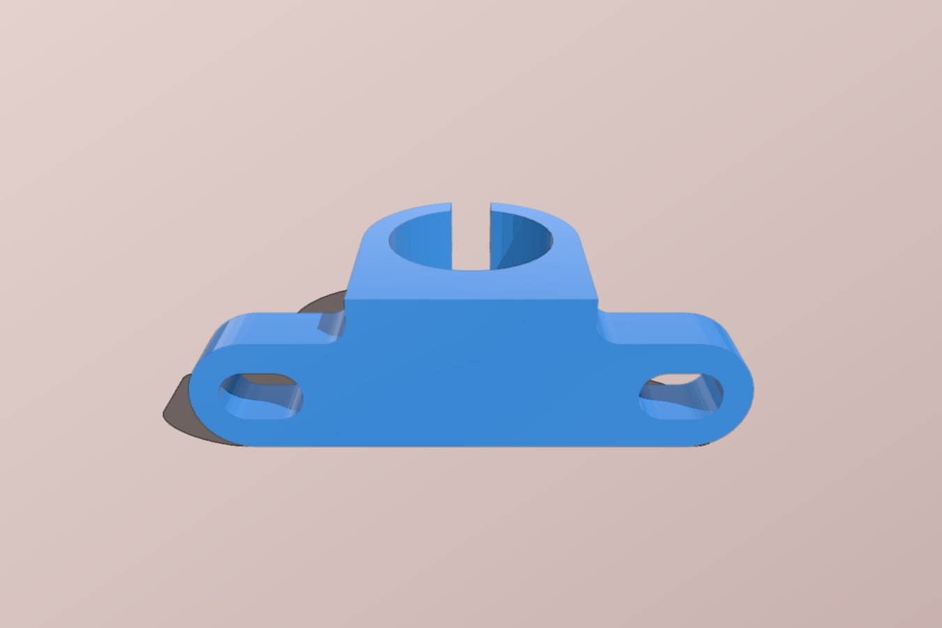 Lulzbot _ Mendel - Linear Bearing Mount LM8UU for X Carriage