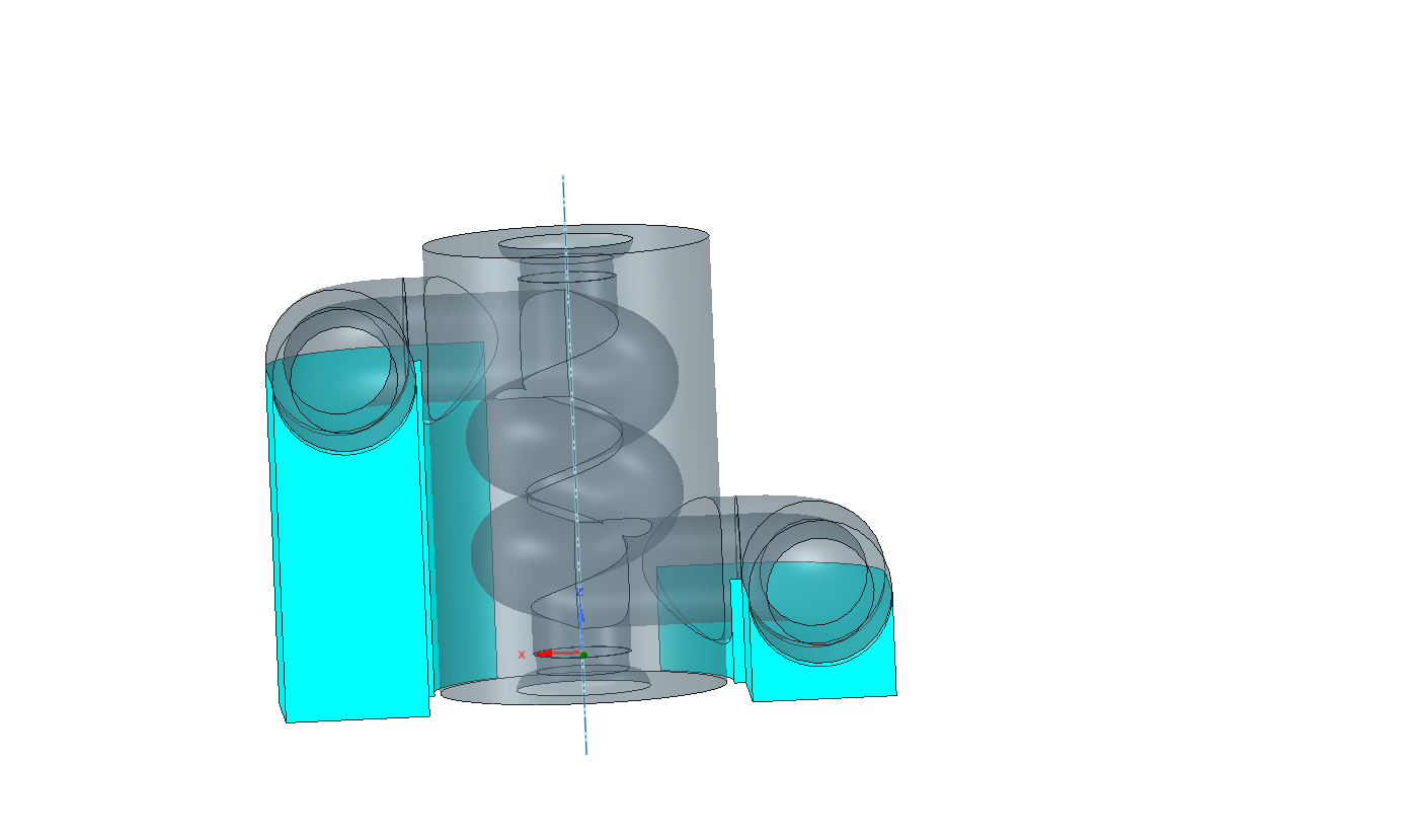 Water cooling block