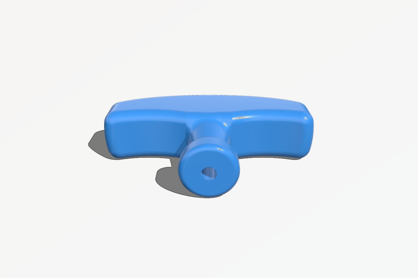 Ergonomic Lawnmower pull cord handle