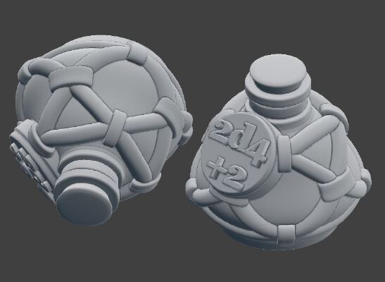 Basic Tabletop 5E Potion Token | 3d print model