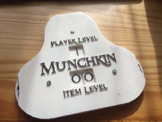 Munchkin Level Counter | 3d print model