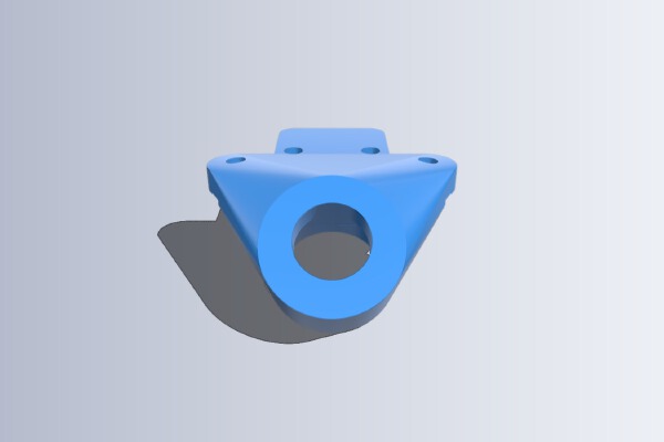 Armattan Gecko SMA Antenna Mount | 3d print model