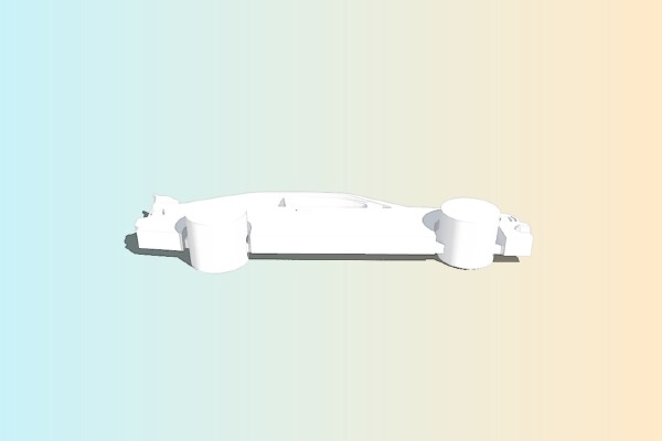 BMW e36 Keychain | 3d print model