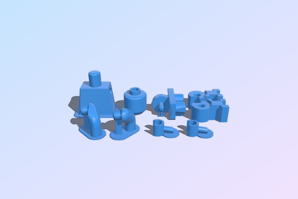 LEGO human optimized for Makergear M3 | 3d print model