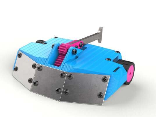 150g Hammer Battlebot | 3d print model