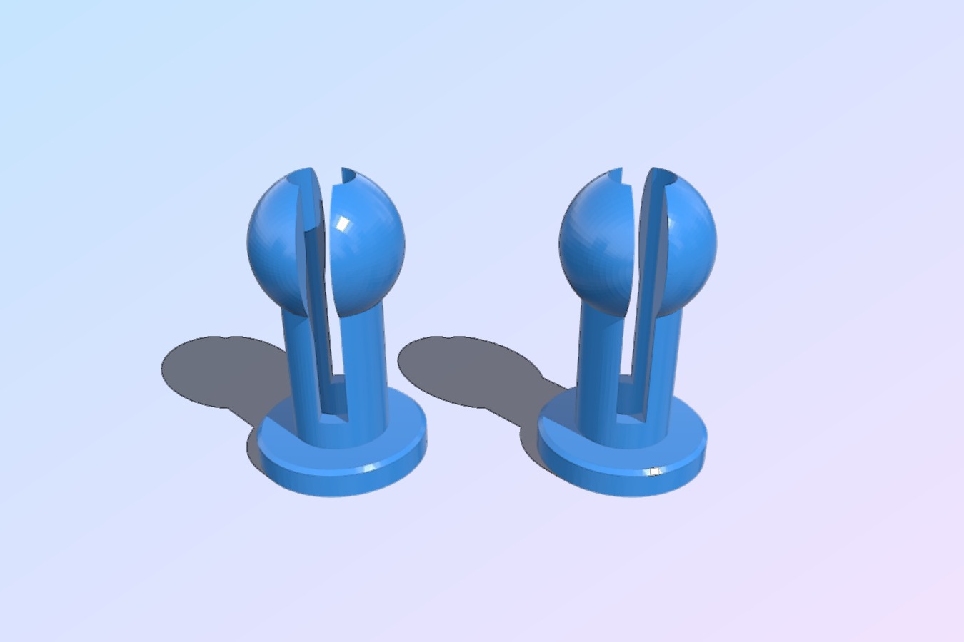 Locking pegboard clips