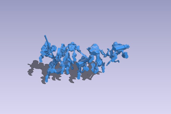 Skeleton Horde | 3d print model