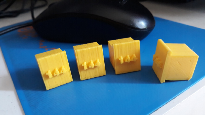 Anet A6 Cubo calibracion cama | 3d print model