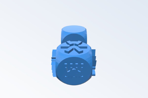 chess dice | 3d print model
