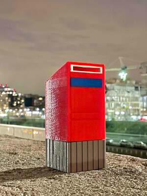 Canada Post Mail Box Piggy Bank | 3d print model