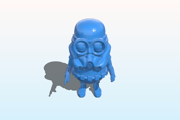 storm trooper minion :) | 3d print model