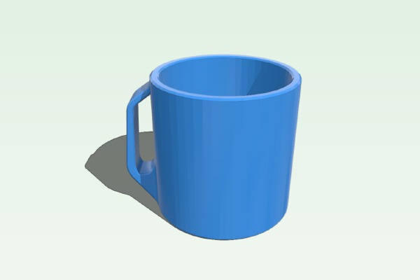 printable cup | 3d print model