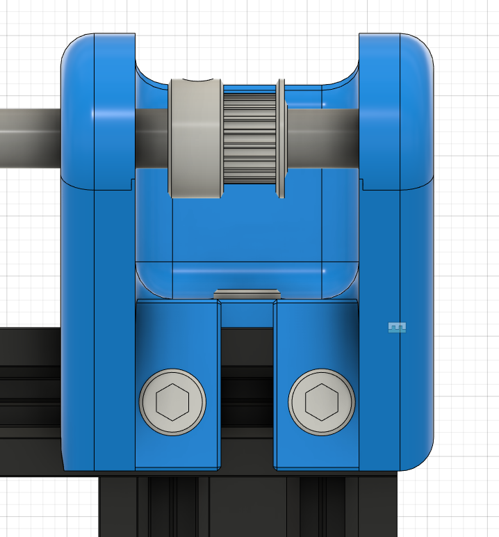 Strong Top for Belt Driven Ender 3