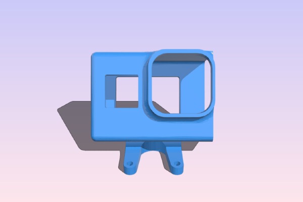 Stingy V2 Gopro 8 mount | 3d print model
