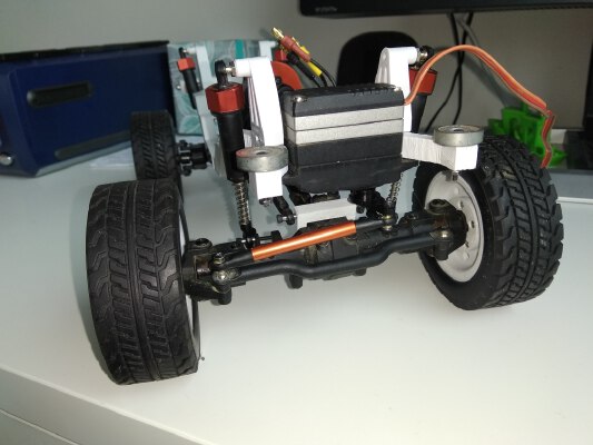 HSP Kulak printed frame for toyota fj40 wader | 3d print model