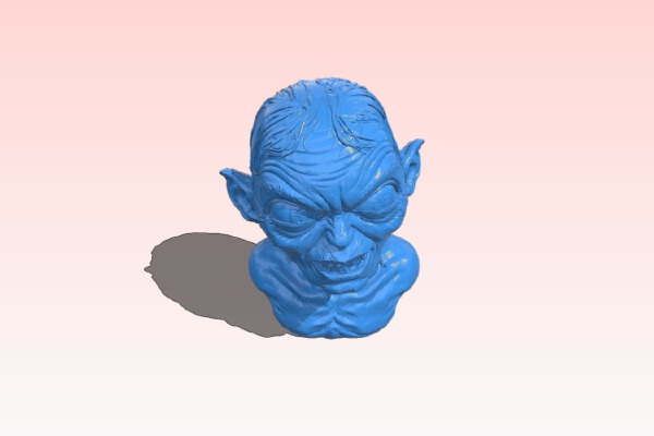 Golum Head | 3d print model