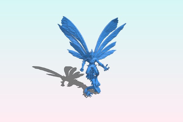 Bone devil updated flying | 3d print model