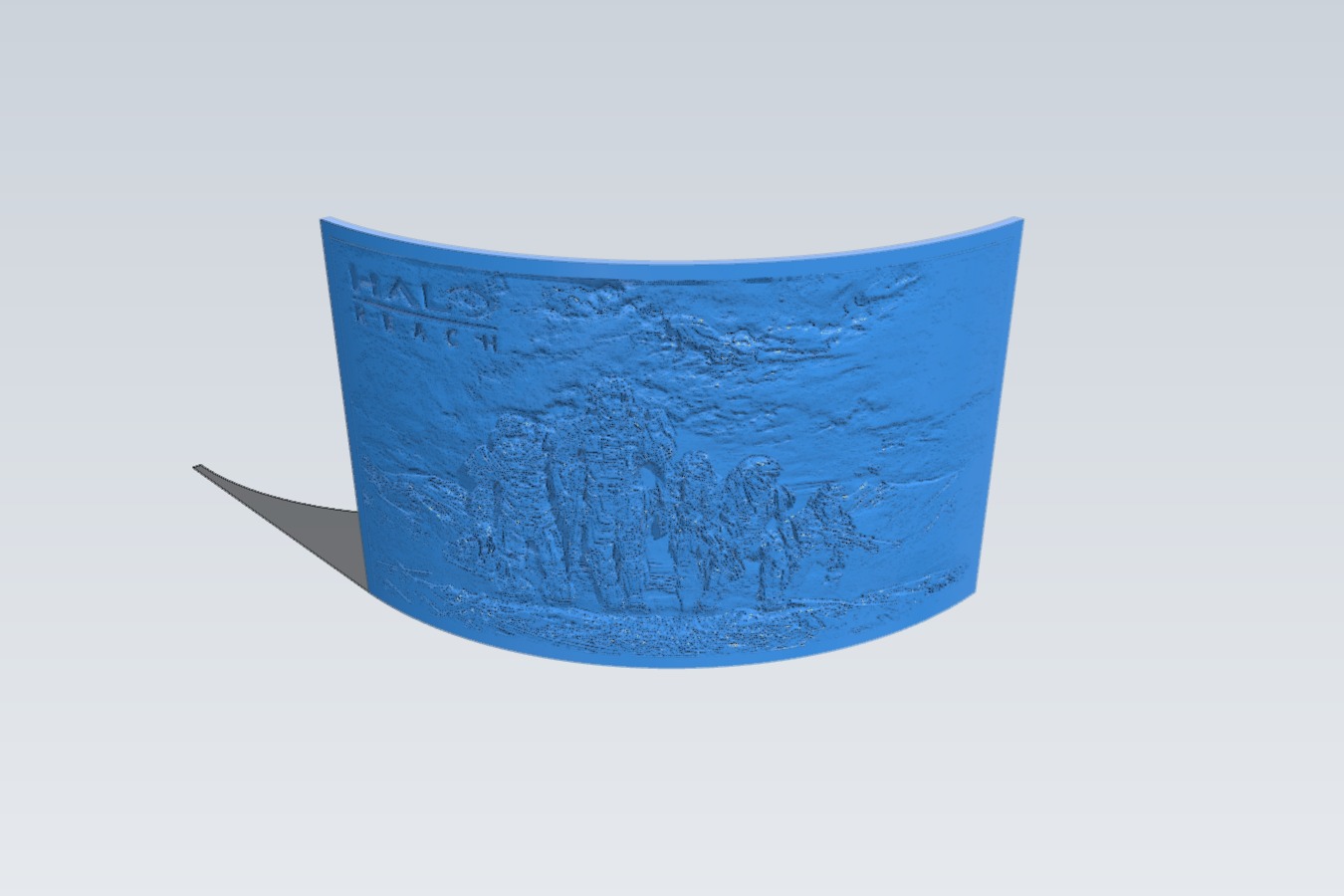 Halo Reach Lithophane