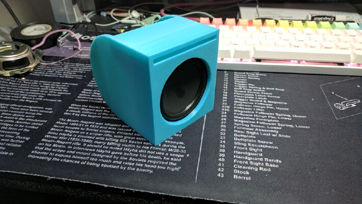 Speaker Housings for Logitech Z200 speakers | 3d print model