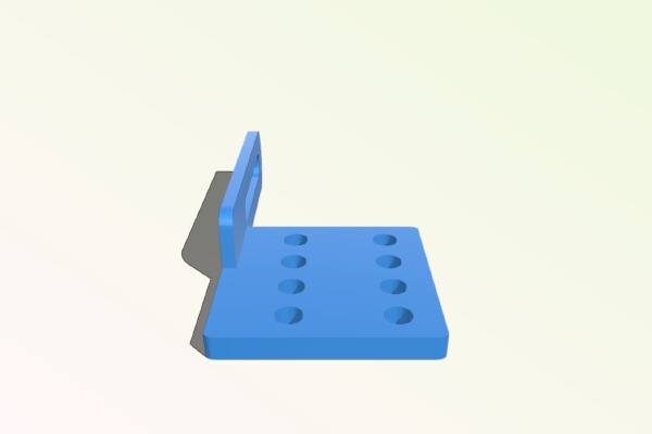 Tronxy XY2 Pro Auto Bed Level Sensor Relocate Bracket | 3d print model