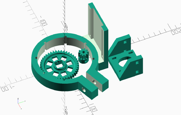 Manual to automatic backwash head modification for water filter vessels | 3d print model