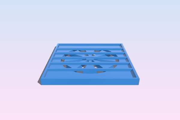 40mm Vent Fan for terrain | 3d print model