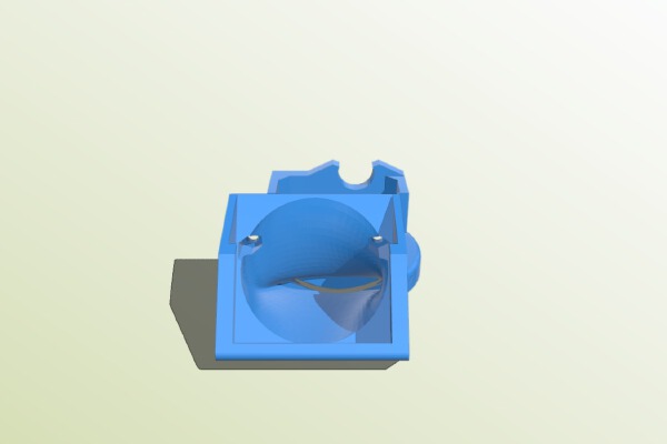 Support and Fan duct for Solidoodle 4 (with new extruder) | 3d print model