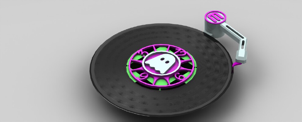 Rock around the Clock | 3d print model